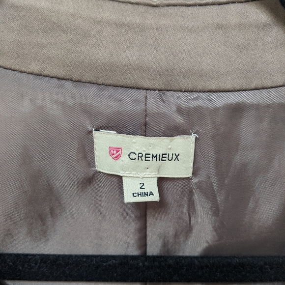 CREMIEUX Khaki Tan Brown Short Sleeve Belted Dress - Picture 11 of 11